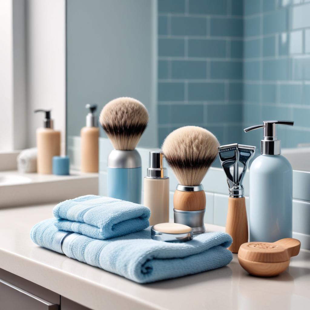 Rutina de mañana para comodidad masculina