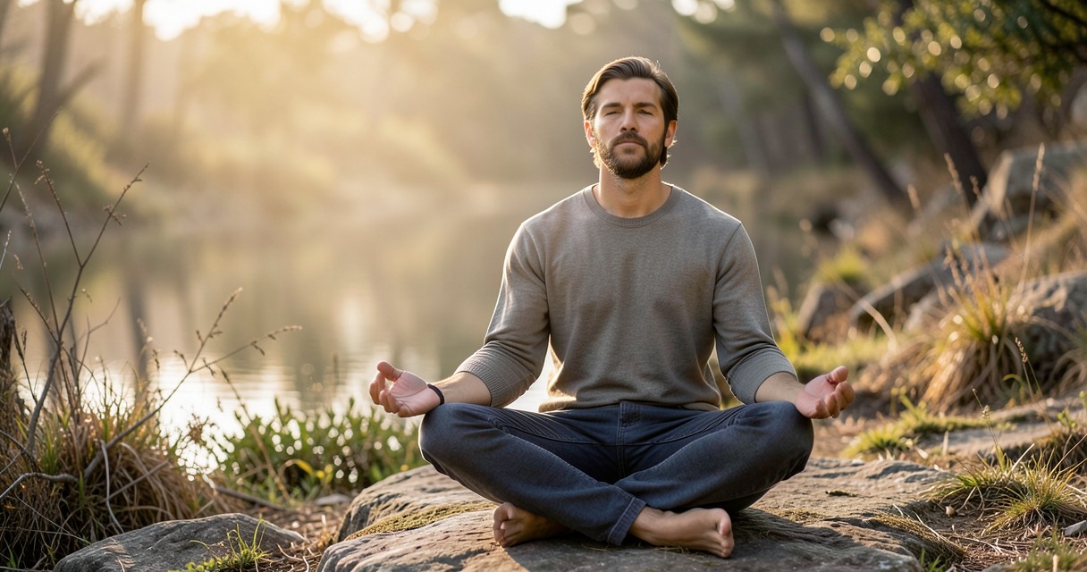 Hábitos saludables para salud masculina — Control del estrés y la salud mental