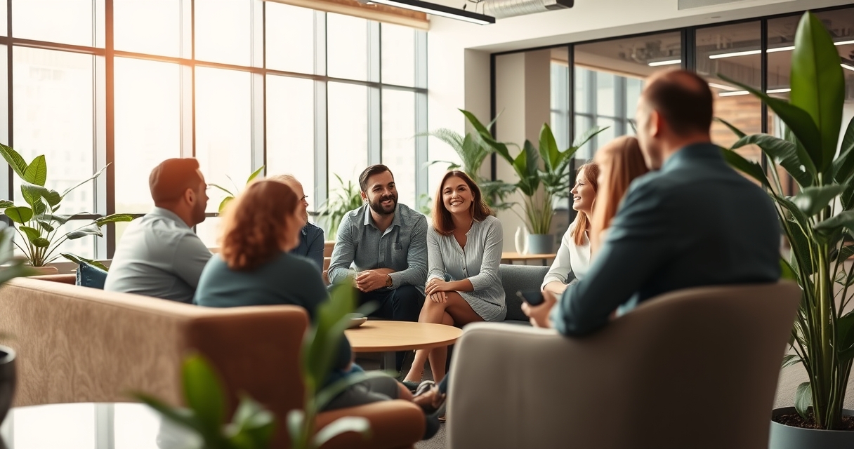 Rutinas de bienestar en la oficina — Fomentar relaciones interpersonales positivas Rutinas de bienestar en la oficina — Fomentar relaciones interpersonales positivas