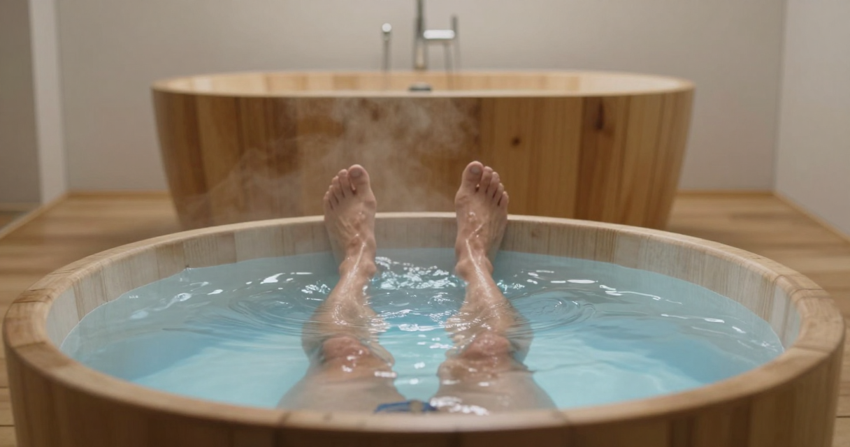 Hábitos de relajación en la rutina diaria — Baños de contraste: cómo alternar calor y frío mejora el flujo sanguíneo Hábitos de relajación en la rutina diaria — Baños de contraste: cómo alternar calor y frío mejora el flujo sanguíneo