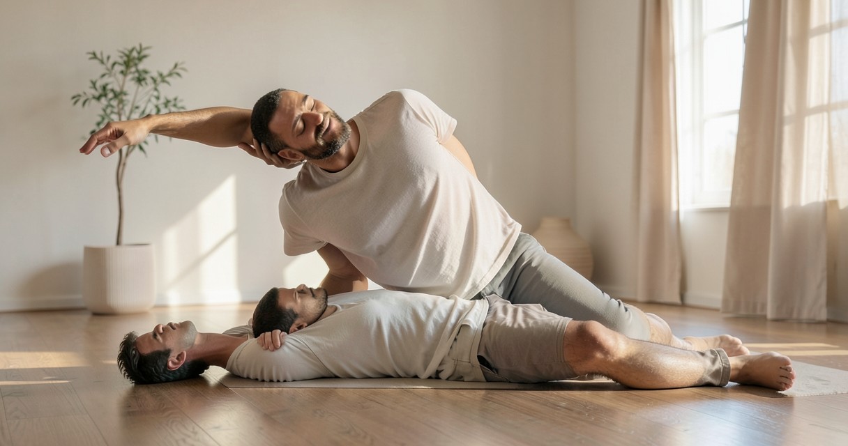 Rutinas de bienestar para hombres ocupados